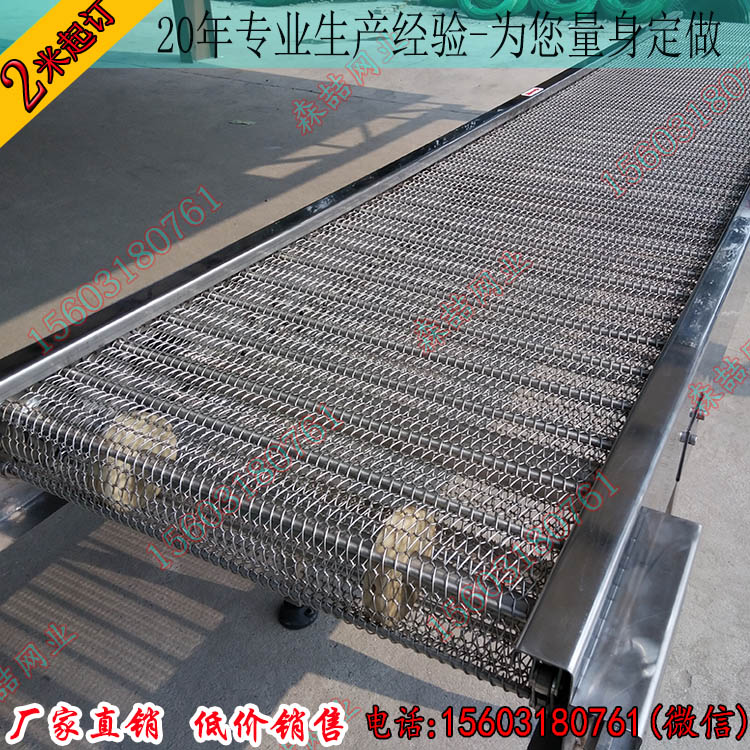  豆角清洗不锈钢输送网带用什么样的合适